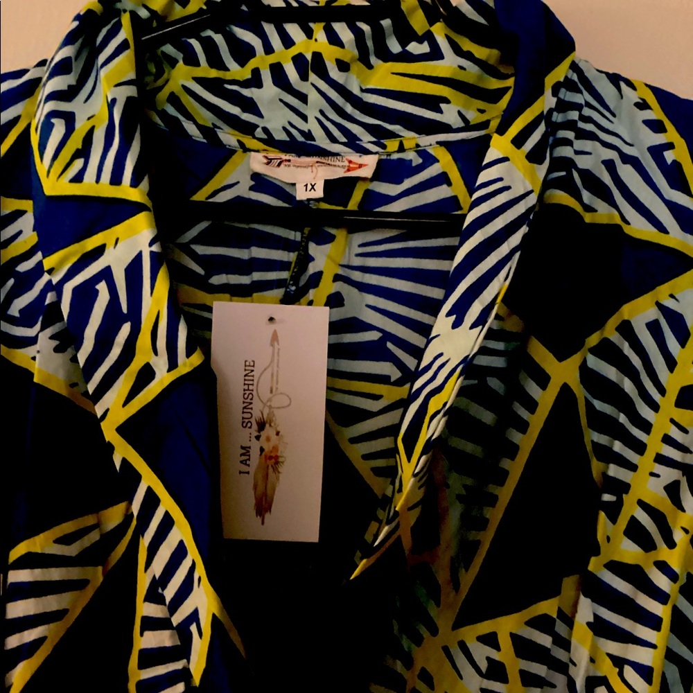 High and low wrapped top